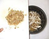 くるみ炊き込みご飯♪簡単足腰痛い漢方薬膳作り方4写真