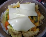糖質オフ ニンニク風味の油揚げピザ作り方3写真