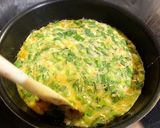 スタミナ満点！納豆とニラのチーズオムレツ作り方3写真