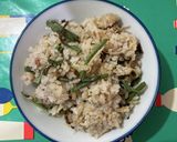 おでんの素で簡単山菜炊き込みご飯作り方6写真