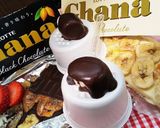 ドライヤーで、デコチョコ作り方3写真