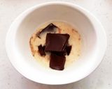レンジで簡単！口溶けペパーミント生チョコ作り方2写真