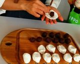 たこ焼き器でごま団子作り方4写真