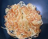 麻婆豆腐で★あんかけかた焼きそば作り方12写真
