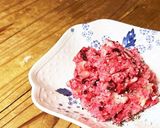 ピンク可愛い♡ビーツのりんごポテトサラダ作り方7写真