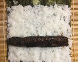超簡単☆旨味堪能！ハンバーグ海苔巻き♪♪作り方5写真