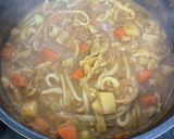残りのカレーでカレーうどん作り方3写真