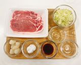 豚肉のらっきょうソース作り方1写真