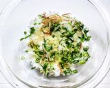 刺身に生ハムと野菜の中華風バラちらし作り方4写真