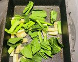 オートミールで小松菜と厚揚げの炊き込み風作り方2写真