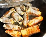 エリンギ 厚揚げ豆腐 豚肉巻き作り方5写真