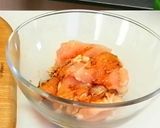 鶏むね肉とりんごのソテーたんぱく質55ｇ作り方4写真