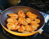 鶏むね肉とりんごのソテーたんぱく質55ｇ作り方6写真