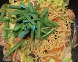 ホルモン焼きそば作り方8写真