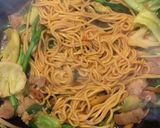 ホルモン焼きそば作り方9写真