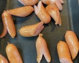 コンロが汚れないウィンナーケチャップ♪作り方5写真
