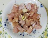 大さじ１のごま油で鶏胸肉の揚げない唐揚げ作り方3写真