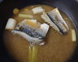 簡単！プロが作る白だしベースの鯖の味噌煮作り方8写真