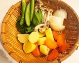 フライパン一つで野菜チーズ焼作り方1写真