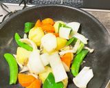 フライパン一つで野菜チーズ焼作り方2写真