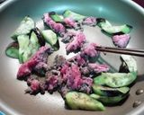 なすと牛肉の洋風味噌炒め作り方4写真