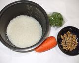 碧南人参ご飯♪へきなん美人漢方薬膳作り方2写真