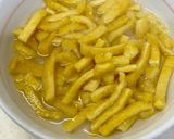 白菜 油揚げ わかめの味噌汁^^作り方2写真