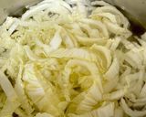 白菜 油揚げ わかめの味噌汁^^作り方3写真