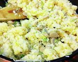 カレー味噌ねぎ炒め飯。作り方5写真