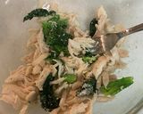 ささみとほうれん草チーズ和え作り方4写真