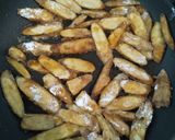 香ばしい♪ごぼうのカレー醤油唐揚げ作り方3写真