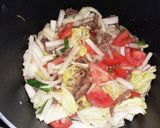 牛肉と野菜の昆布出汁のスープ作り方2写真