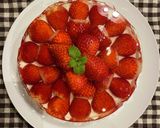 チーズケーキとイチゴゼリー作り方10写真
