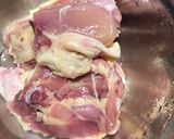 骨つき鶏肉の炭酸肉じゃが作り方1写真