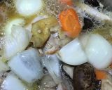 骨つき鶏肉の炭酸肉じゃが作り方5写真
