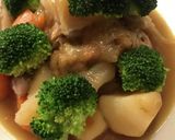 骨つき鶏肉の炭酸肉じゃが作り方7写真