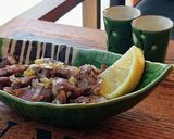 おうち居酒屋★砂肝のねぎ塩まみれ作り方5写真