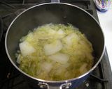 白菜くたくた煮　～肉味噌炒め添え～作り方3写真