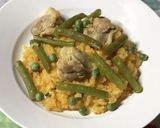 フライパンで作る！鶏肉のパエリャ作り方11写真
