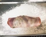 ベーコンのほうれん草とバジルペースト巻作り方5写真