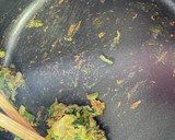 #旬の#長ネギ緑色の葉先の味噌炒め作り方3写真