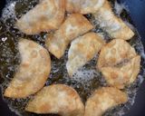 チーズとハムとお餅の揚げ餃子作り方5写真