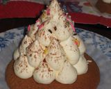 '08 クリスマスケーキ★ツリーの森作り方16写真