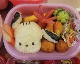 ポチャッコのキャラ弁作り方1写真