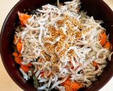 鮭しらす丼作り方3写真