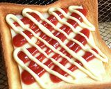 簡単☆10分で♬スライスチーズトースト作り方4写真