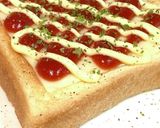 簡単☆10分で♬スライスチーズトースト作り方6写真