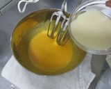 消化にやさしい桃のシフォンケーキ作り方3写真