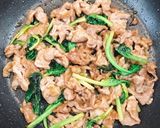 豚こまの焼肉炒め弁当 22/2.13作り方1写真