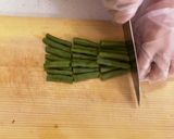 レンジで簡単！いんげんのごま和え作り方1写真